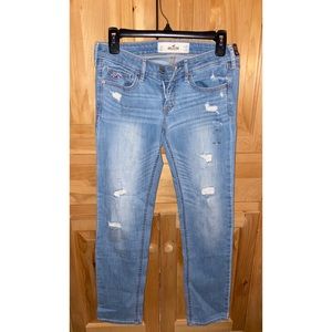 Hollister light Wash Skinny Jeans